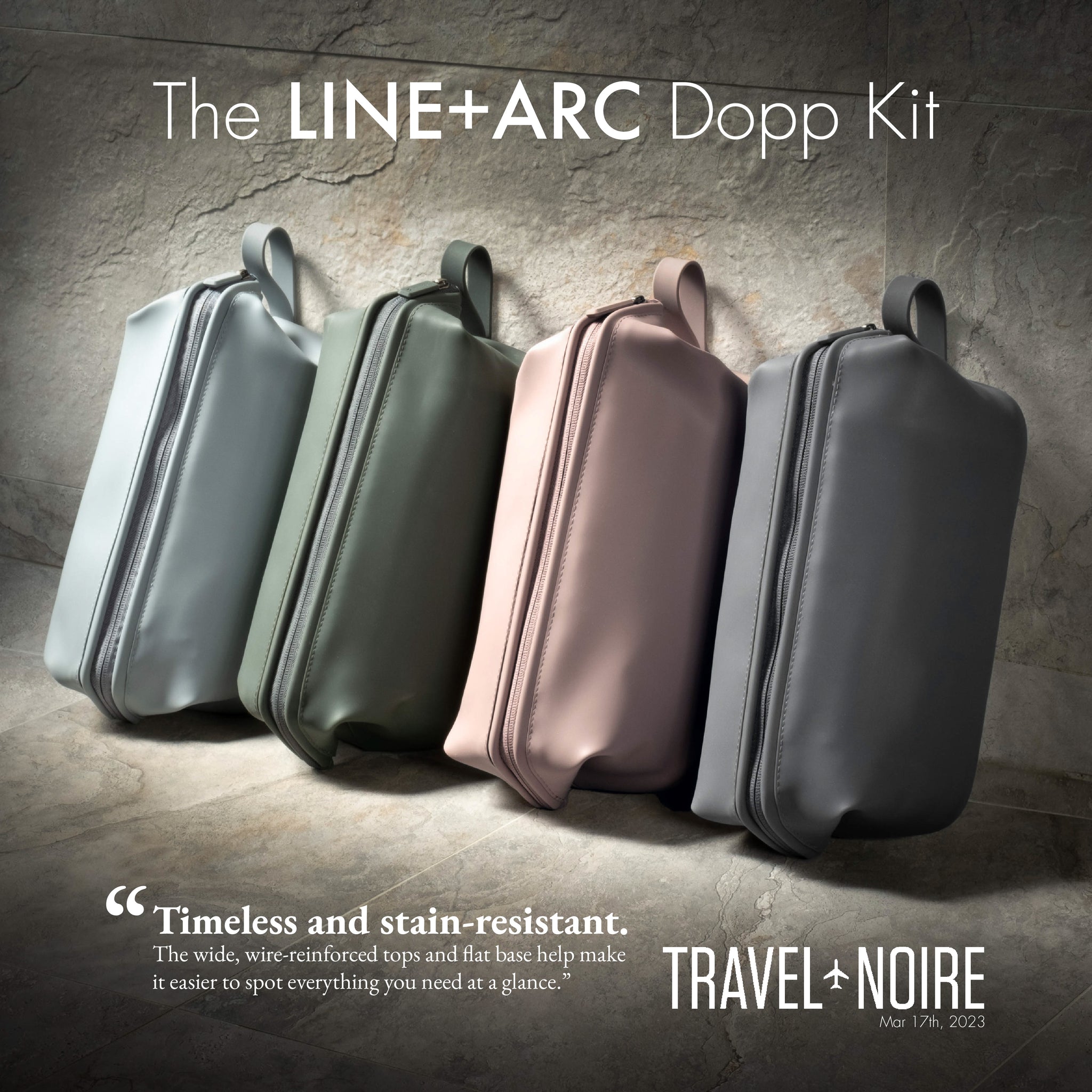 Waterproof dopp kit 2025